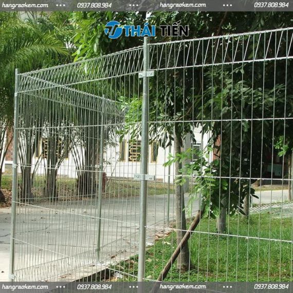 Hàng Rào Lưới Thép Gập Tam Giác 2 Đầu