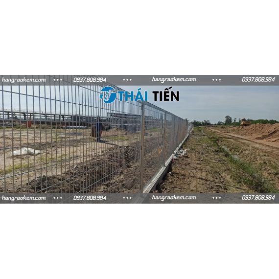 Hàng Rào Lưới Thép Gập Tam Giác 2 Đầu